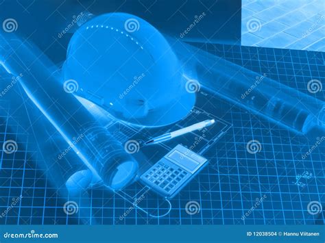 Construction Plans Project Vision Stock Illustration Image 12038504