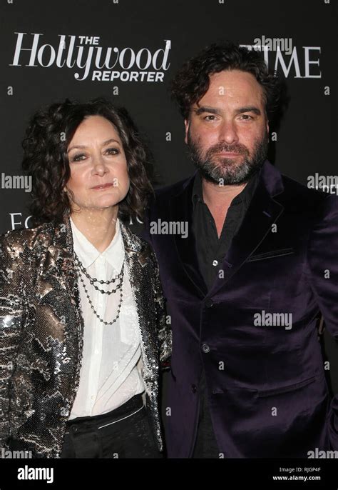 Johnny Galecki Sara Gilbert Roseanne