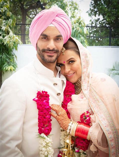 Neha Dhupia And Angad Bedi Wedding Highlights Celebrities Congratulate Newlyweds Bollywood