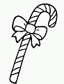Christmas Candy Canes Coloring Pages - Coloring Home