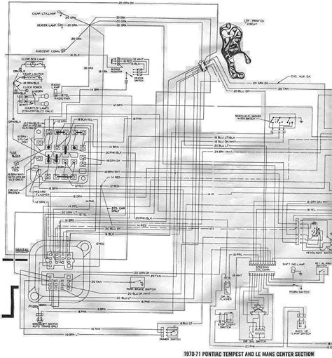 Diagram 1968 Pontiac Lemans Gto Tempest Electrical Wiring Diagrams