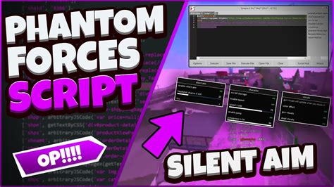 Phantom Forces Script GUI OP Silent Aim Trolling Pastebin 2022