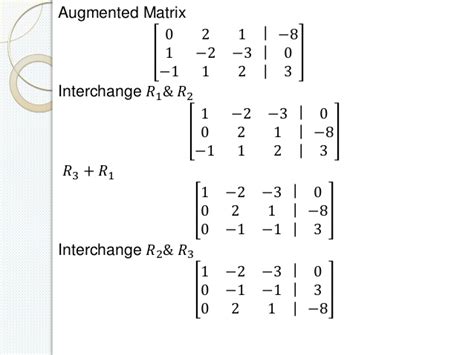 The calculator will perform the gaussian elimination on the given augmented matrix, with steps shown. Application Of Gauss Elimination Method