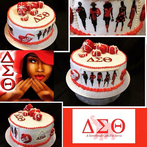 Delta Sigma Theta Cake Cake Custom Cakes Cake Desserts