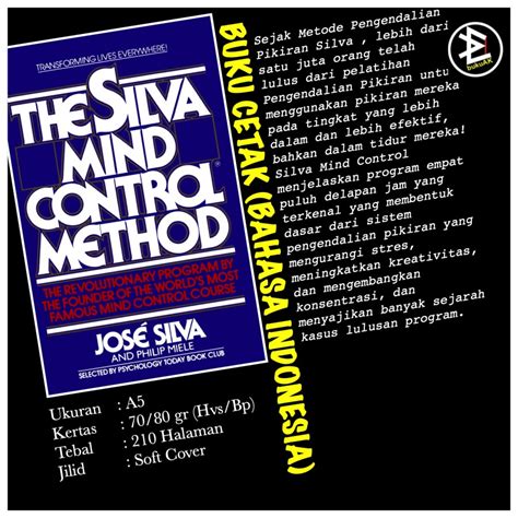 The Silva Mind Control Method Jose Silva Print Book Shopee