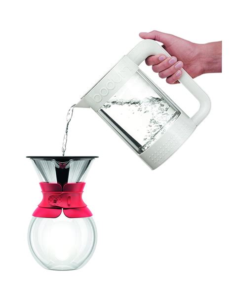 Bodum 11571 109 Pour Over 1 L Coffee Maker With Permanent Filter 34 Oz