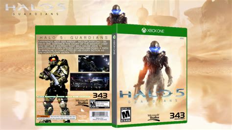 Halo 5 Guardians Xbox One Box Art Cover By Probenji