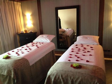 massage tables in the couples villa treatments are included in the price of the villa massage