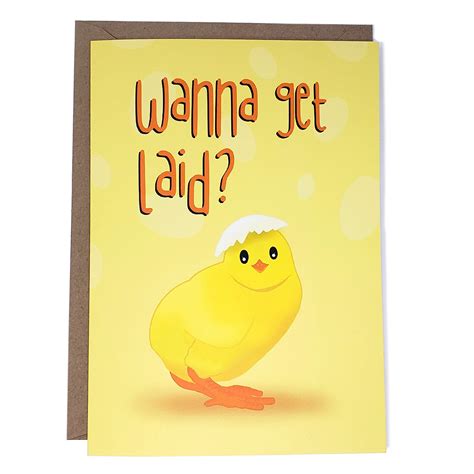 Buy Sleazy Greetings Funny Anniversary Card Wanna Get Laid Chick