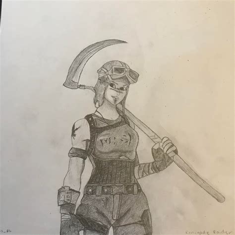 Worked On My Renegade Raider Drawing A Bit Anymore Feedback Would Be