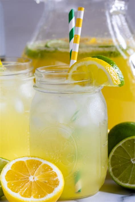 Lemon Lime Vodka Party Punch Crazy For Crust
