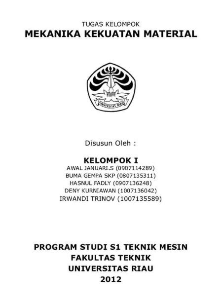 √ Cover Makalah : Pengertian, Format dan Contoh Lengkap | dosenpintar.com