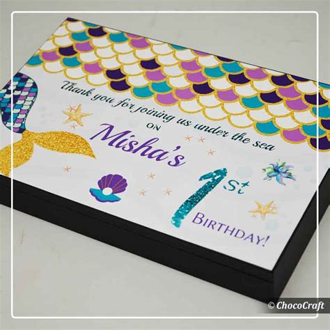 Here's a list of 20 affordable return gift ideas for kids birthday party of all ages, within budget: First Birthday Return Gifts | Customised Gifts - CHOCOCRAFT