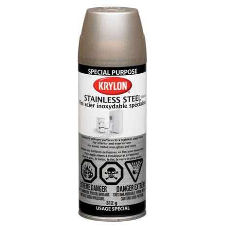 Krylon Appliance Aerosol Spray Paint Stainless Steel Finish High