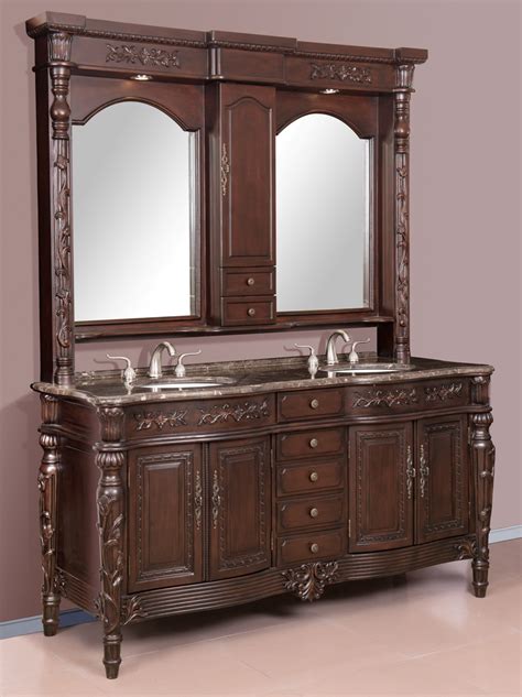 Available in 12 and 60 widths, our entire collection of unfinished vanity sink cabinets are made right here in the usa. 60 - 69 Inch Vanities | Double Bathroom Vanities | Double ...