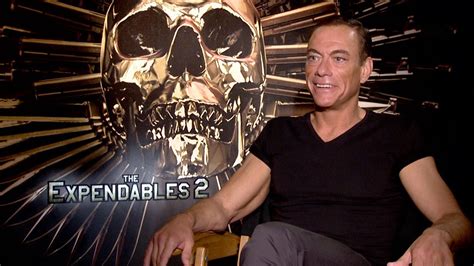 The Expendables 2 Jean Claude Van Damme Interview Youtube