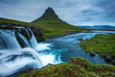 Pictures Iceland Nature Waterfalls