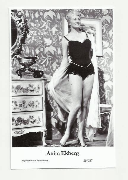 N Anita Ekberg Swiftsure Photo Postcard Film Star Pin Up Glamour Antique Price