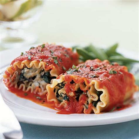 Lasagna Rolls With A Pomodoro Sauce The Picky Eater