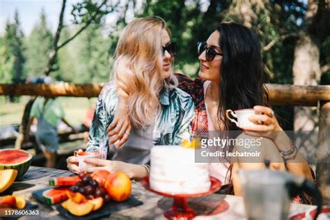 lesbian couple picnic photos and premium high res pictures getty images