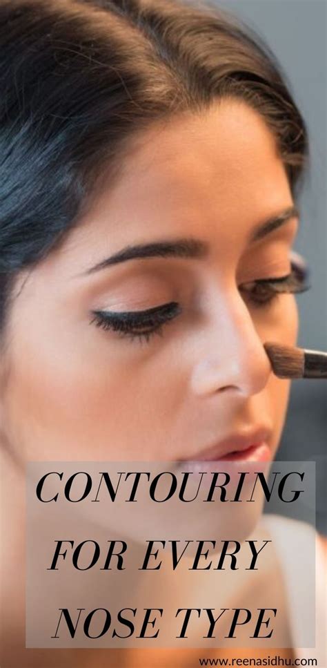 How to contour a long narrow nose. How To Contour Nose: For Every Nose Type! | Nose contouring, Nose makeup, Nose makeup tricks