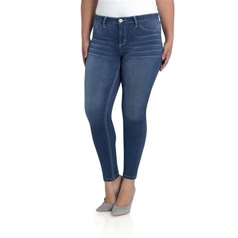 jordache women s mid rise skinny jeans