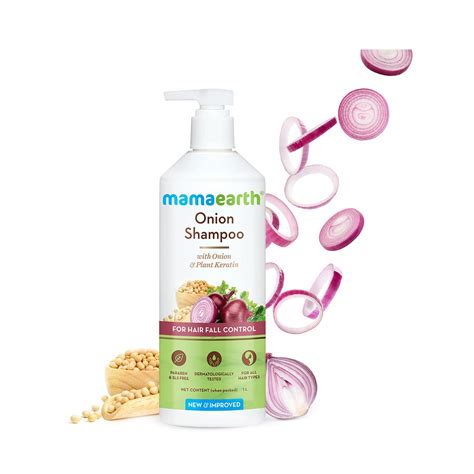 Mamaearth Onion Shampoo For Hair Growth And Hair Fall Control 1000ml
