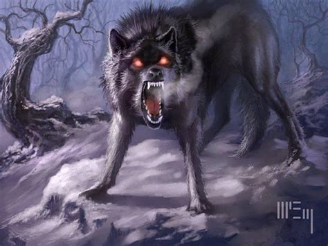 9 Mythical Creatures That Actually Exist Ghost Wolves Dire Wolf