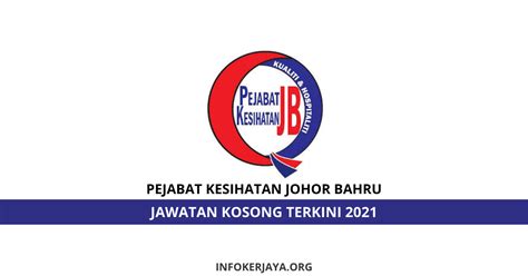 We have info on wheels! Jawatan Kosong Pejabat Kesihatan Johor Bahru • Jawatan ...