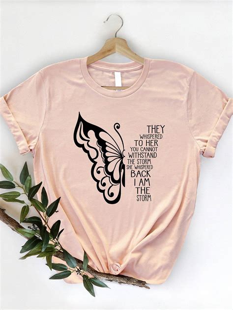 t shirts with butterfly designs