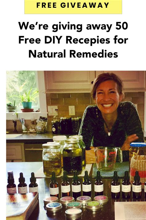 50 Free Natural Remedies Diy Diy Herbal Remedies Natural Remedies