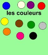 notebook lesson - learning the basic colour words in French - Les ...