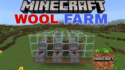 How To Make Wool Farm In Minecraft Youtube