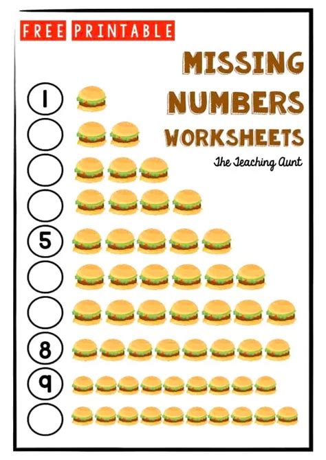 30 Counting And Writing Numbers Worksheets Coo Worksheets