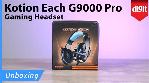 Kotion Each G9000 Pro Gaming Headset Unboxing Youtube