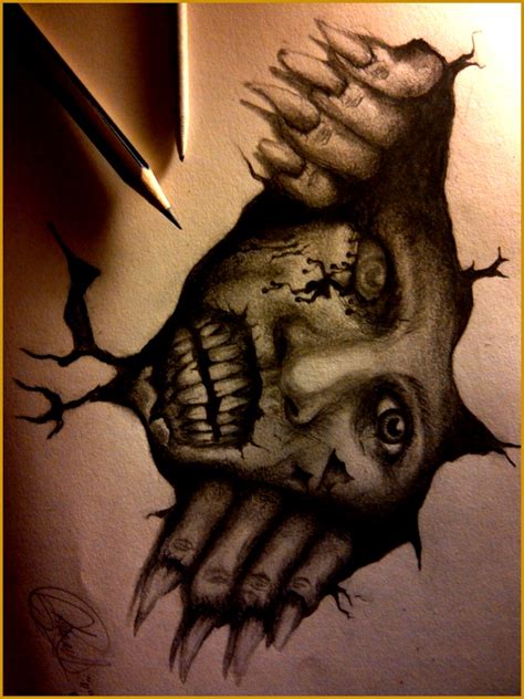 7 Scary Drawing Ideas Fabtemplatez