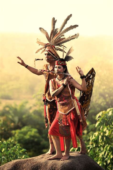 Dayak People Of Borneo