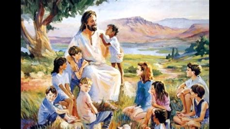 And jesus took the children in his arms, laid his hands on them. Let The Children Come To Me (By Zara Qandeel) - YouTube