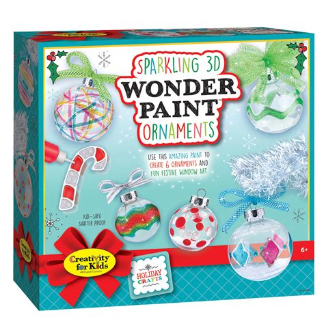 Creativity For Kids Sparkling 3d Wonder Paint Kit Make Your Own