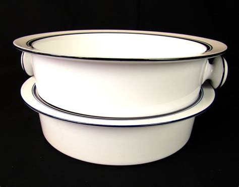 Check out our dansk casserole dish selection for the very best in unique or custom, handmade pieces from our casserole dishes shops. Dansk Bistro Christianshavn Blue Round Handled Casserole ...