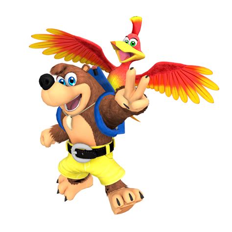 Banjo And Kazooie Test Render By Bandicootbrawl96 On Deviantart