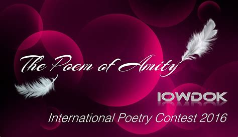 Concours International De Poesie Iowdok Le Poeme De Lamitie
