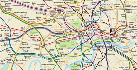 Tfl Has Secretly Made A Geographically Accurate Tube Map For More