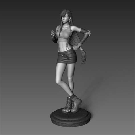 Download 3d Printing Models Tifa Lockhart Final Fantasy Vii Fanart
