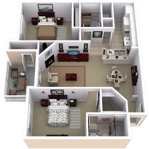 Roseville Apartments Floor Plans | Slate Creek Apartments Floor Plans | Apartments Roseville, CA ...