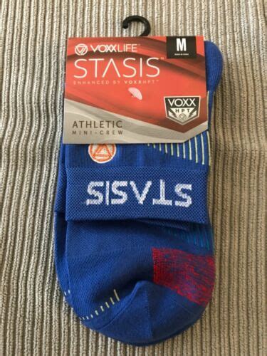 Voxxlife Stasis Socks Enhanced By Voxx Hpt Athletic Mini Crew Unisex