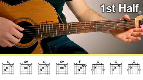 Hallelujah Fingerstyle Guitar Lesson Tutorial For Beginners Guitar