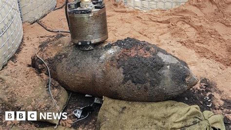 Ww2 Bomb Detonated Safely Near M6 In Birmingham Bbc News