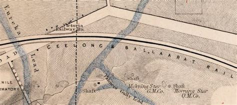 Historical Gold Maps Of The Victorian Goldfields Goldfields Guide