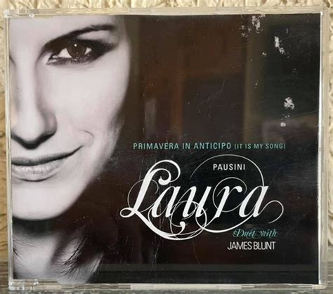Laura Pausini Primavera In Anticipo Anticipada Maxi Single Mercadolibre